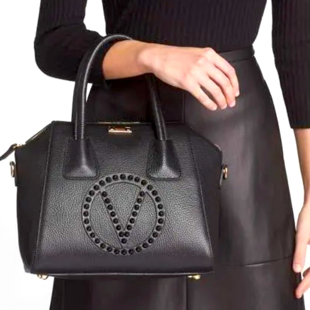 Valentino Mario Valentino Minimi Rock Leather Satchel